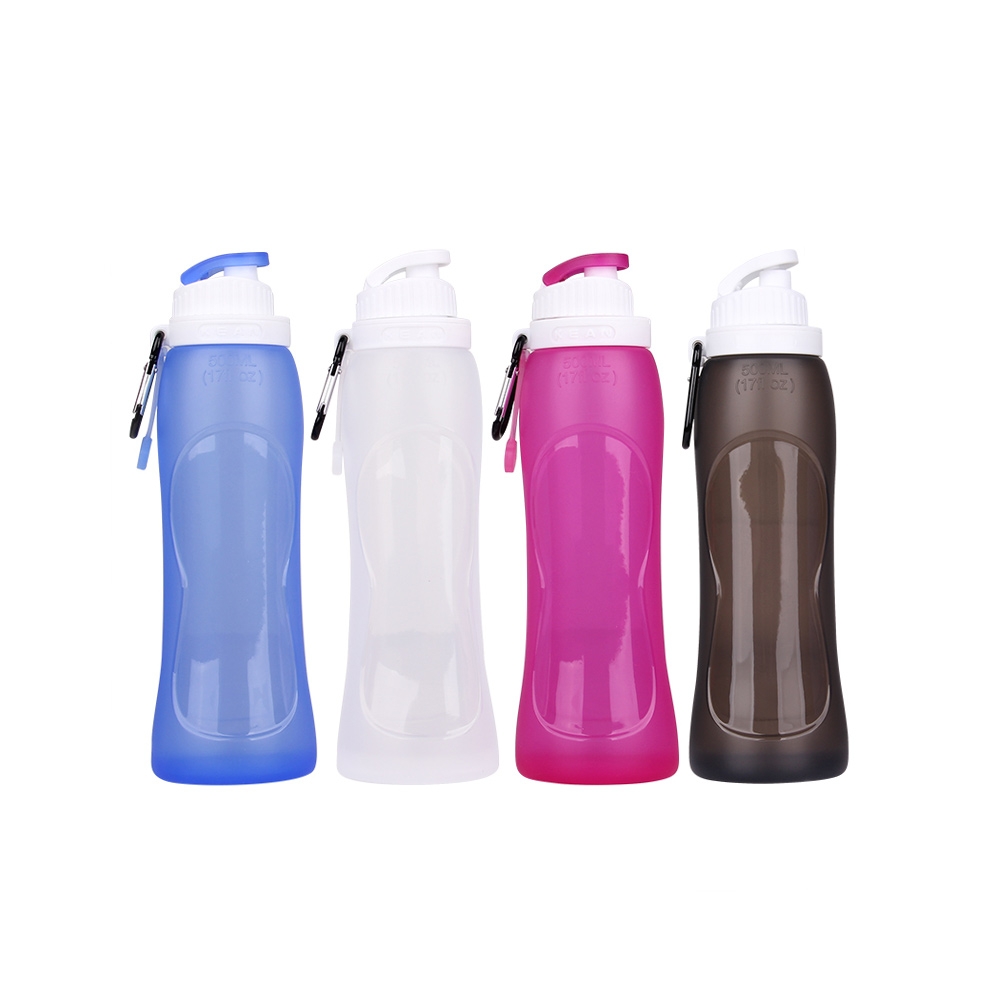 Collapsible Silicone Water Bottle